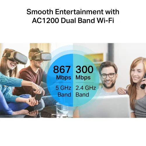 TP-Link Archer C6 AC1200 1200Mbps MU-MIMO Gigabit Router image 5